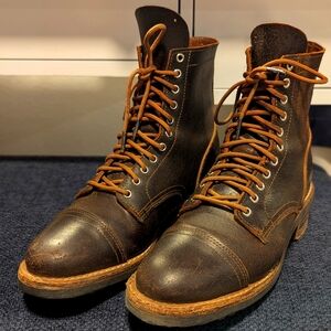 Thursday Boots Cacao Logger Vibram Sole